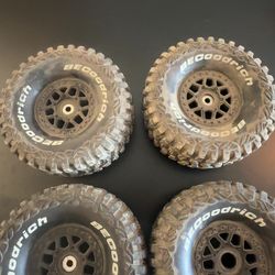RC CAR TIRES AND RIM
