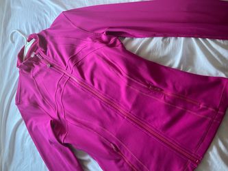 Lululemon Full-Zip Athletic Jacket Pink