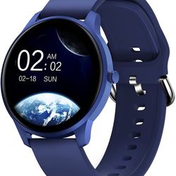 Smart Watch for Android iOS Phones Compatible with iPhone Samsung, CUBOT W03 IP68 Waterproof Fitness Tracker Smartwatch for Men Women Heart Rate Monit