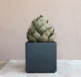 Artichoke Agave Sculpture by Desert Steel