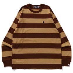 Bape One Point Striped L/S