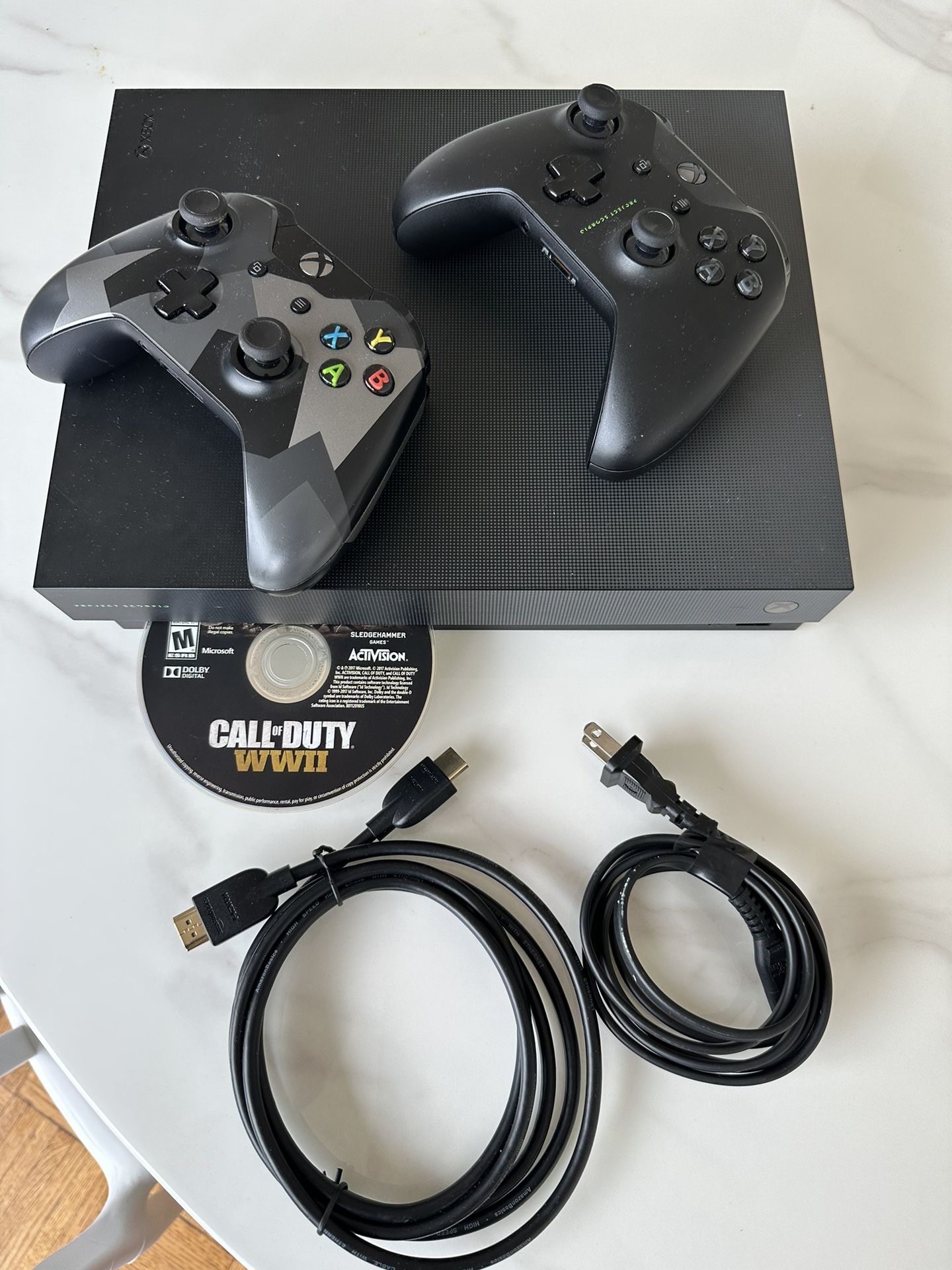 Xbox One Series X Project Scorpio  1TB Model 1787 Rare