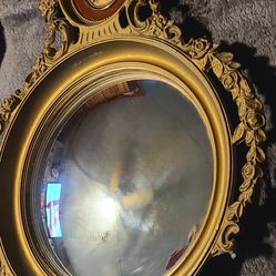 Beautiful Antique Cameo Mirror 