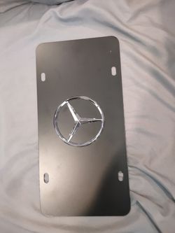 Mercedes-Benz License Plate Metal Mercedes For Front Plate