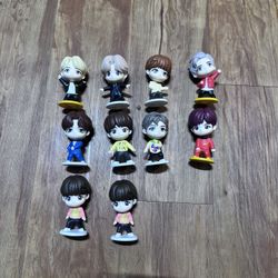 McDonald's TinyTAN x BTS 2025 Happy Meal Collectibles Figures 10 Total Toy Encor
