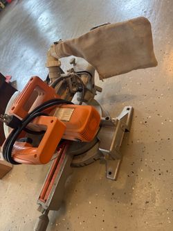 Ridgid Compound Miter Saw with Dust Bag