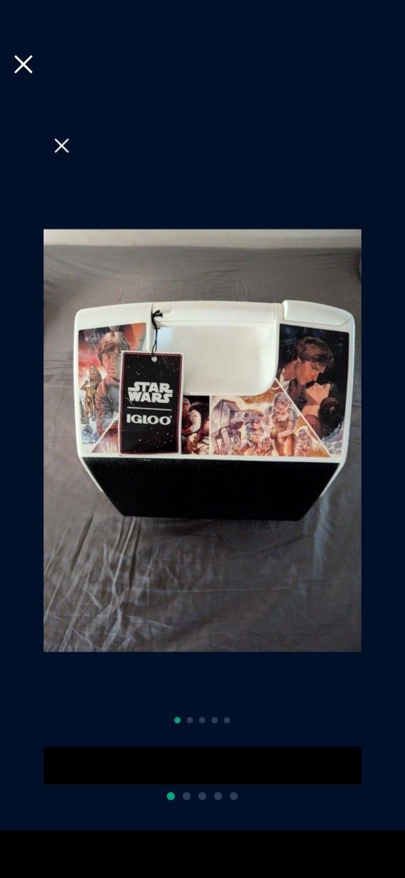 Star Wars Igloo Cooler Brand New