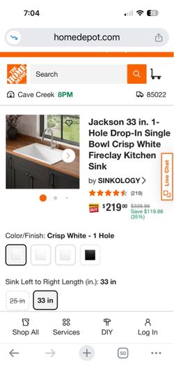 Sinkology drop-in sink with faucet