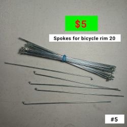 spokes for bicycle rim 20 / Bmx / Bicicleta / Bicycle 