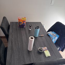 Kitchen Table 4 Chairs Included 