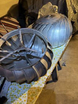 Aluminum Rotating Wind Moving Fans 