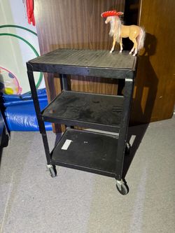 Narrow A/V Cart