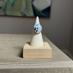 Adjustable Moonstone Gemstone Ring ( firm on price )