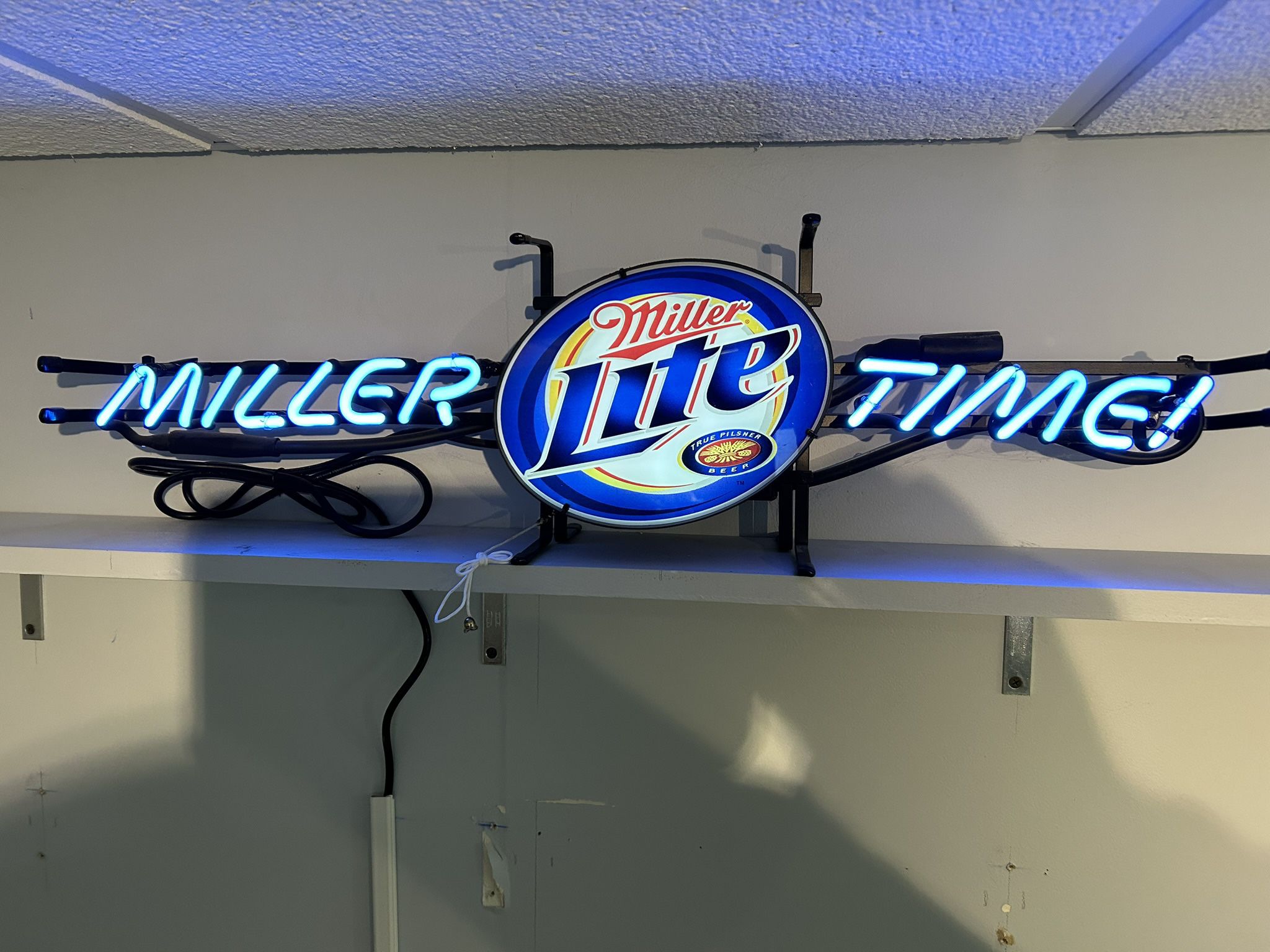 Miller Lite Beer Sign 