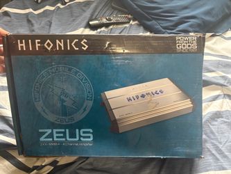 Hifonics zeus amplifier