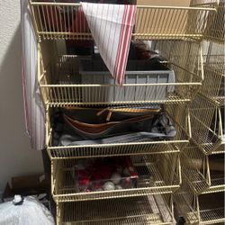 5-Tier Stackable Storage Metal Basket 