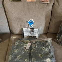 Supreme Jacquard Bandana Denim Work Jacket 