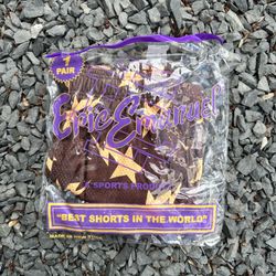 Eric Emanuel x BAPE Miami Basic Short Brown/Yellow