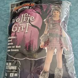 Spooktacular Creations Wolfie Girl Halloween  Costume Size M