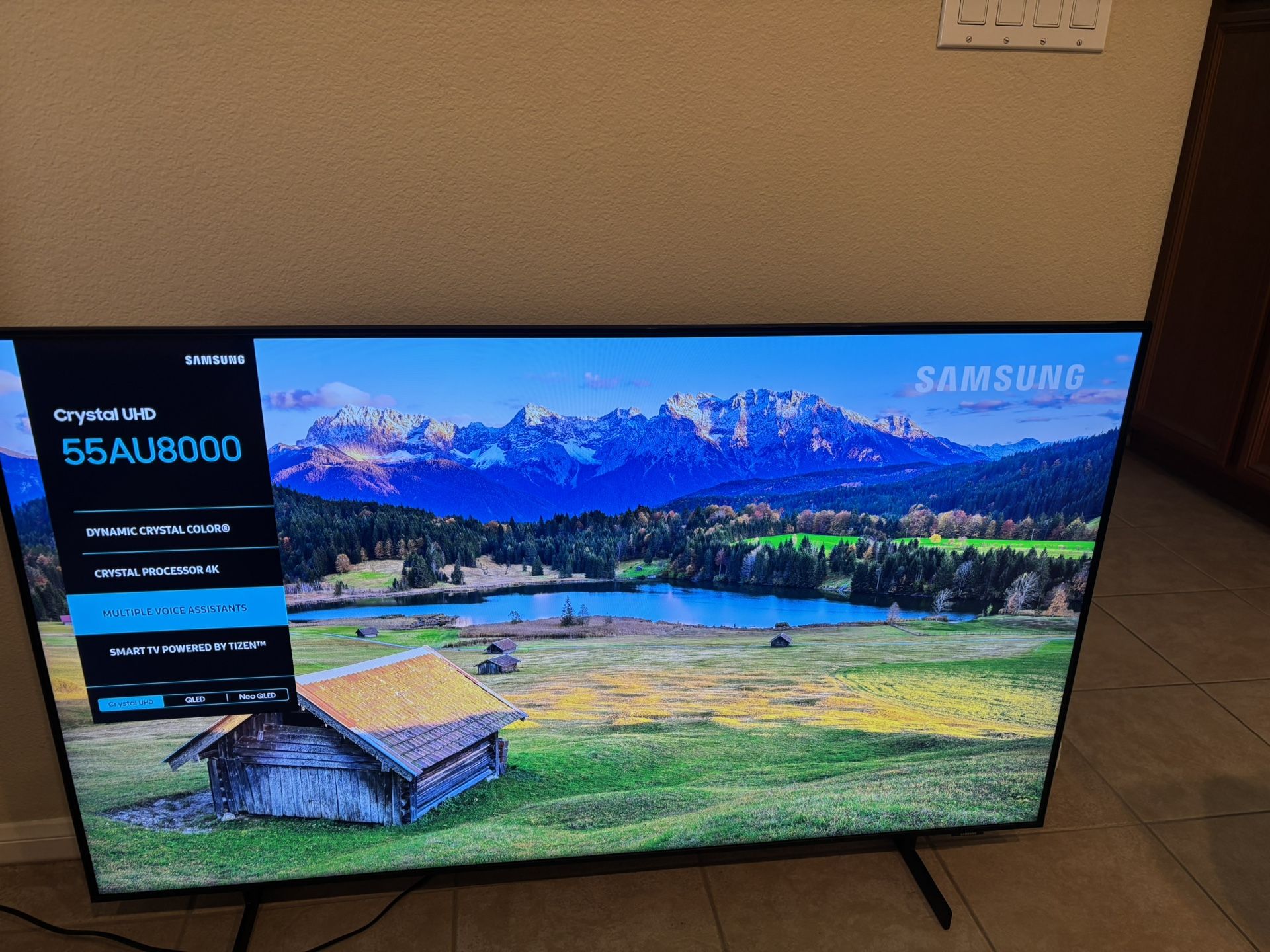 Samsung 55 Inch Crystal UHD Smart TV