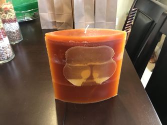 Hand made candle. Blue Diamond/Fort Apache area
