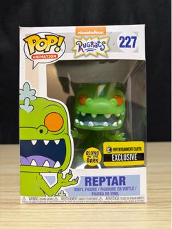 Funko Pop! Vinyl: Nickelodeon Rugrats - Reptar #227 - Glow in the Dark - Entertainment Earth Exclusive