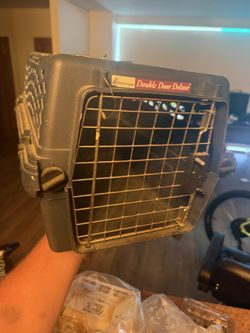 petmate double door deluxe cat carrier