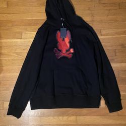 Psycho Bunny Black Hoodie Large 