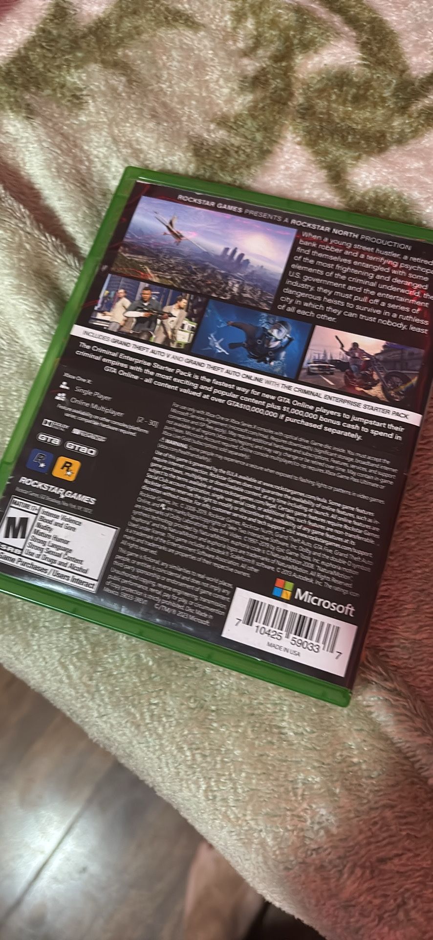 Xbox one S games 2K 24 and GTA V premium edition
