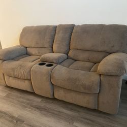 Love Seat Recliner Sofa