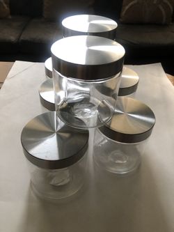 7 Glass Jars
