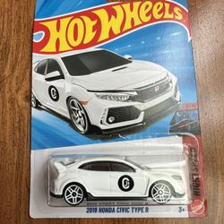 Hot Wheels Honda Civic Type R “Brand New | White”