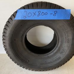Tire 20x 8.00-8 “ New “