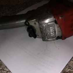 Snap-On Tools IM31 Air 3/8 Variable Speed Impact Wrench With Cover 