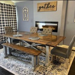 Farm style Dinning Set 