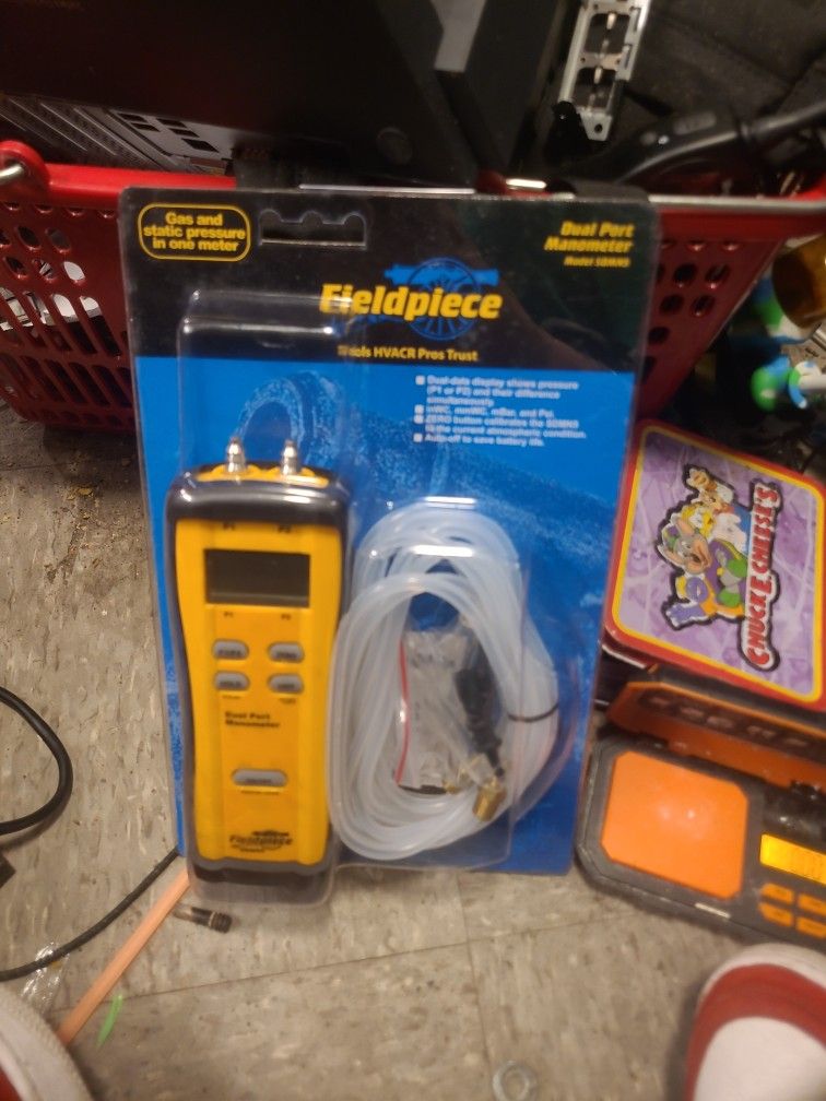 Fieldpiece SDMN5 HVAC gas And Static Meter