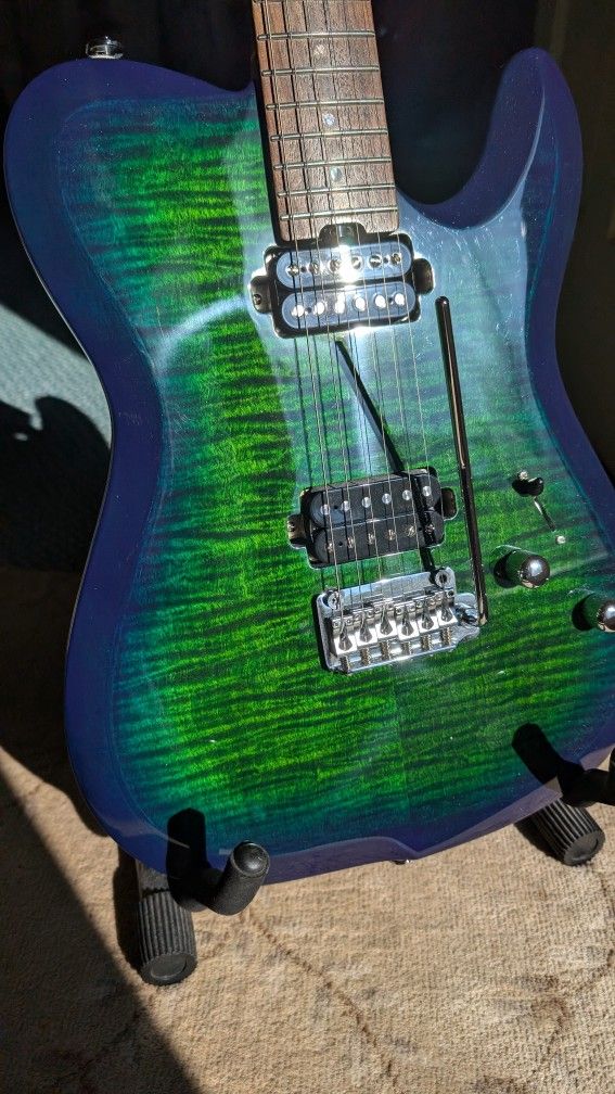 Musi T-type With Humbuckers W/ Split Coil Press Pull Knobs