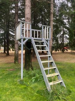 100’ Zip Line w/platform