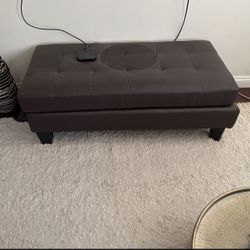 Brown Ottoman 