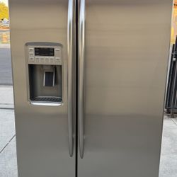 REFRIGERATE GE STAINLESS STEEL 