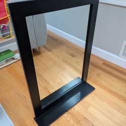 Used Bathroom Mirror with Shelf 22x30.75x4.5