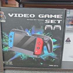 Video Game Set Hd 7" Display 