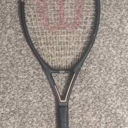 Carbon Wilson Triad 2 T2 Oversize 4⅝" Tennis Racket with Case