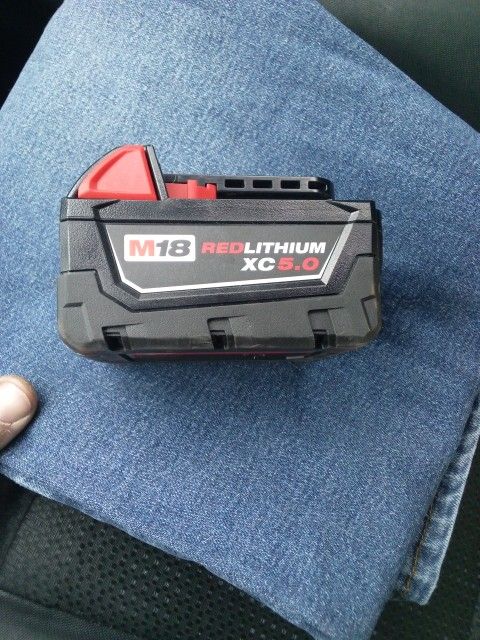 Milwaukee M18 XC5.0 battery