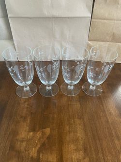 Set of Princess House Drinking Glasses