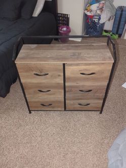Six drawer small dresser
