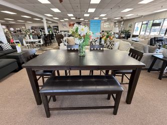 6 PC DINING TABLE SET