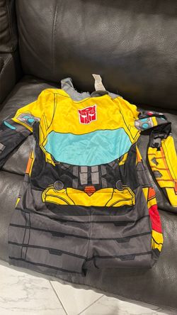 Bumblebee transformer costume