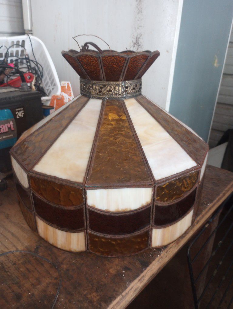 Glass Antique Lamp Chandelier 