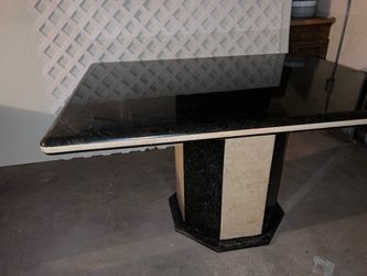 Custom Granite Table With Base
